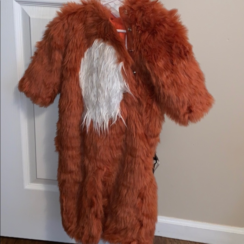 Pottery barn kids baby fox costume!